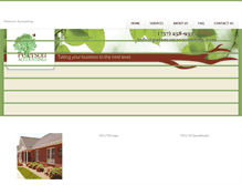 Tablet Screenshot of petersonaccounting.com